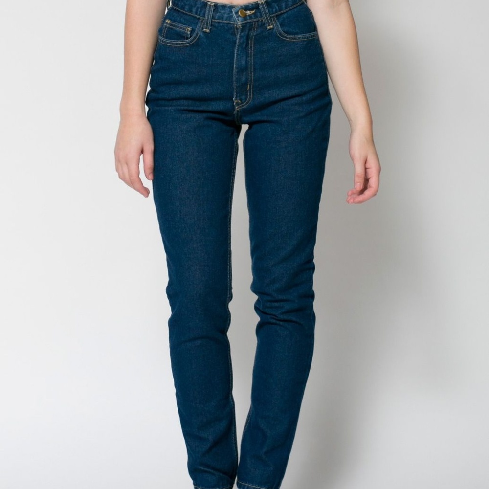 NWOT American Apparel Mom Jeans Button Fly
